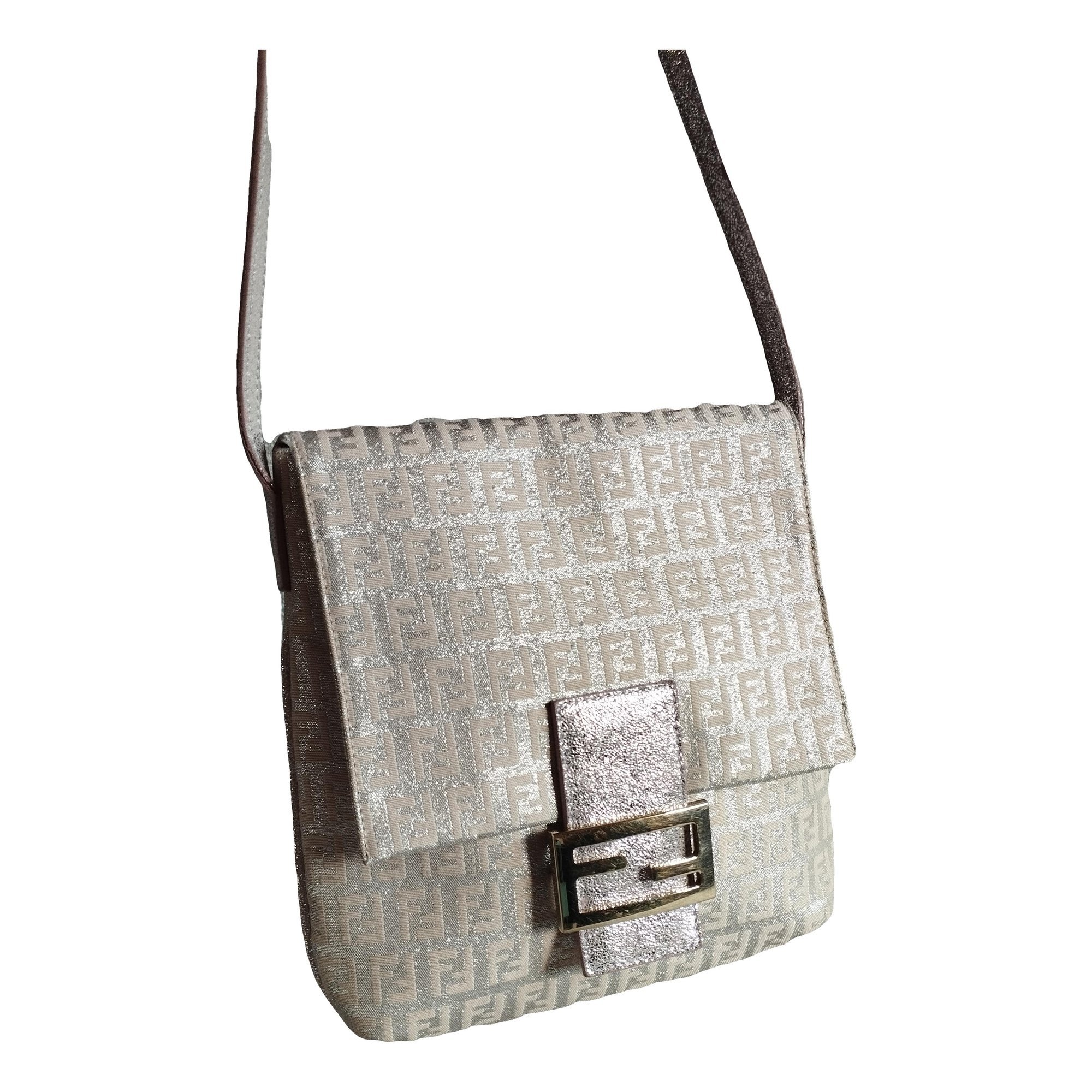 Baguette cloth crossbody bag