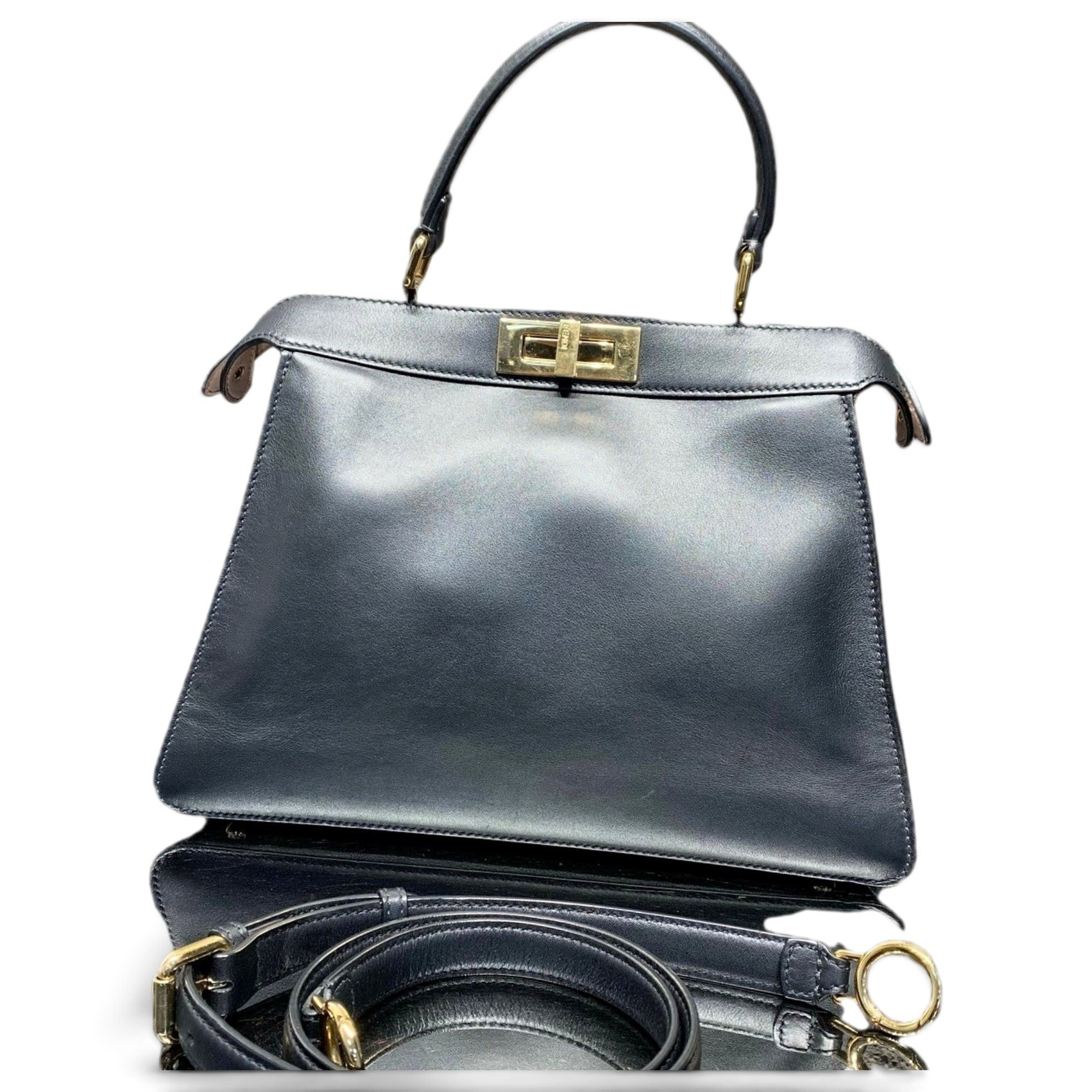 Peekaboo IseeU leather handbag