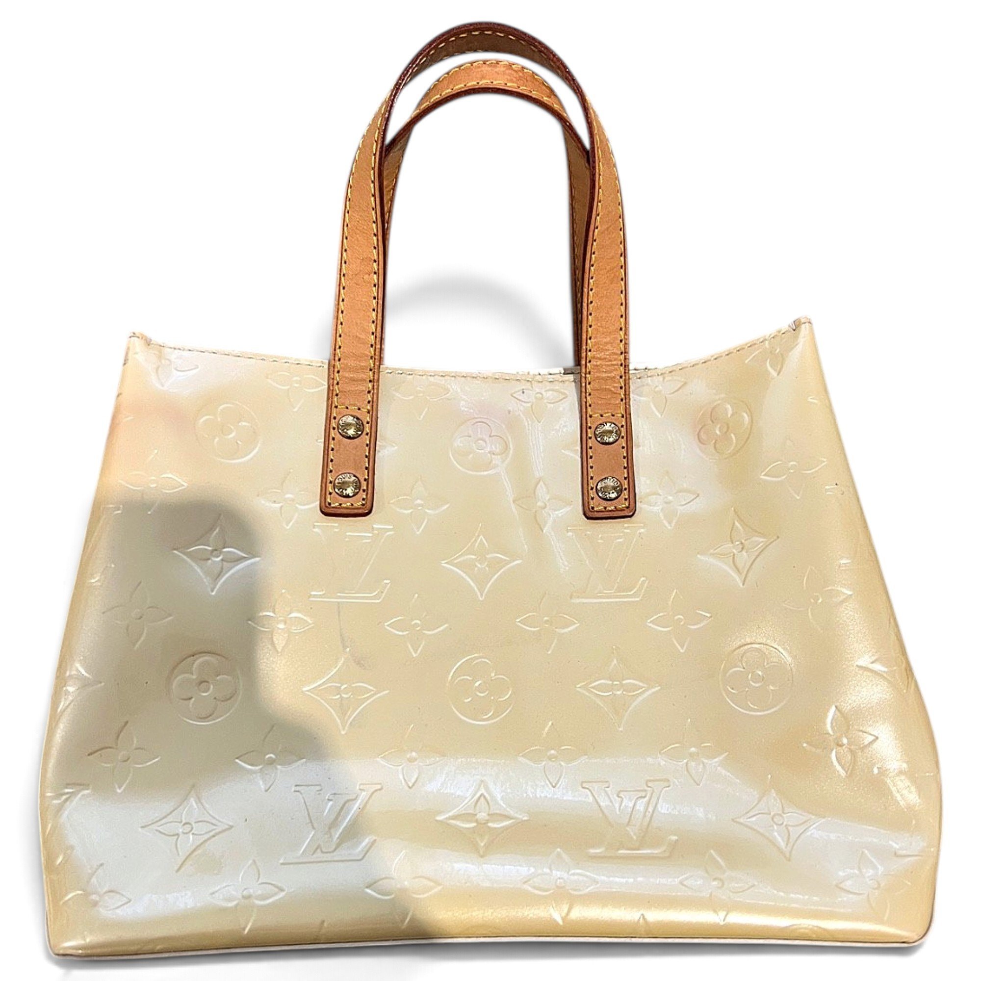 Houston patent leather tote