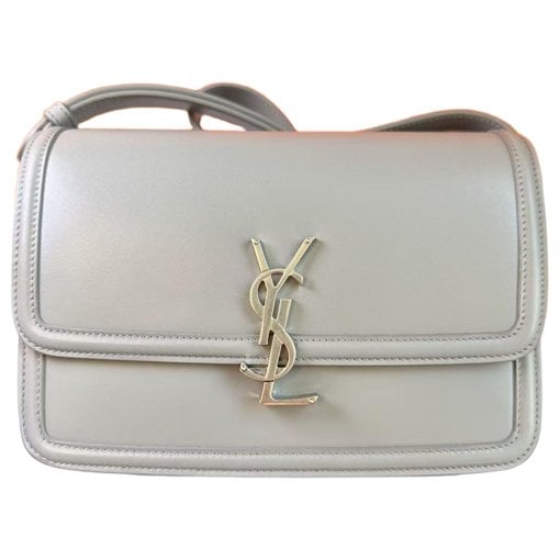 Solférino leather handbag