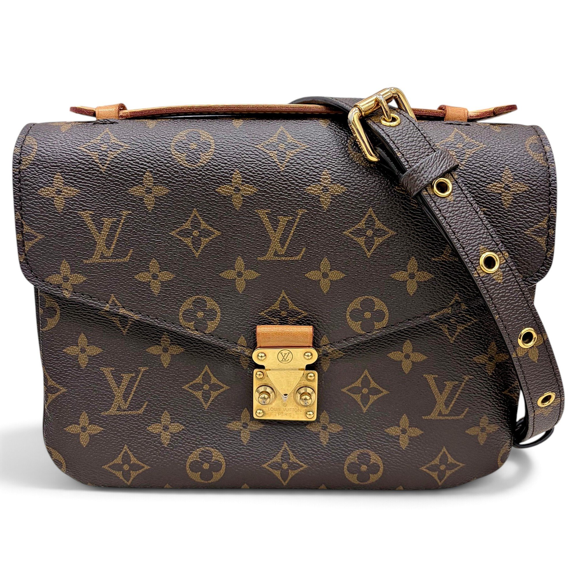 Metis leather handbag