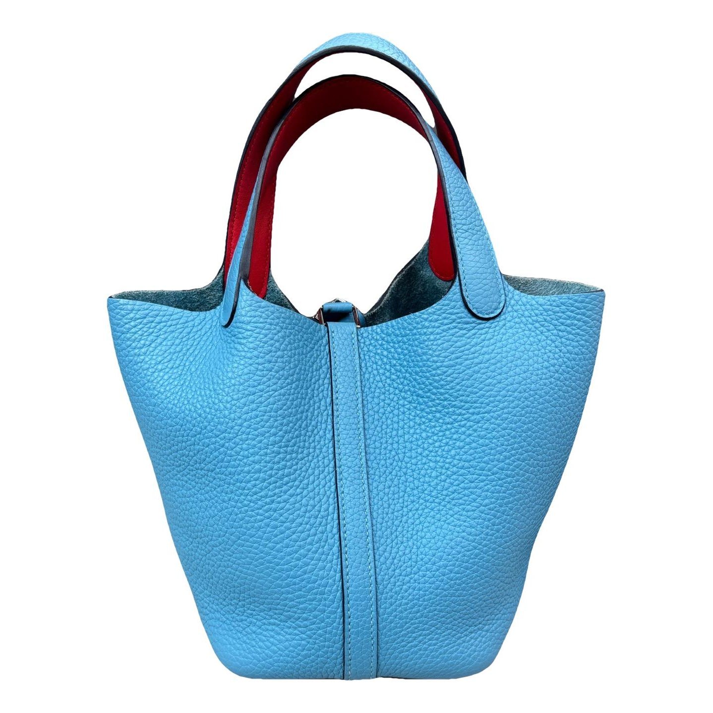 Picotin leather handbag
