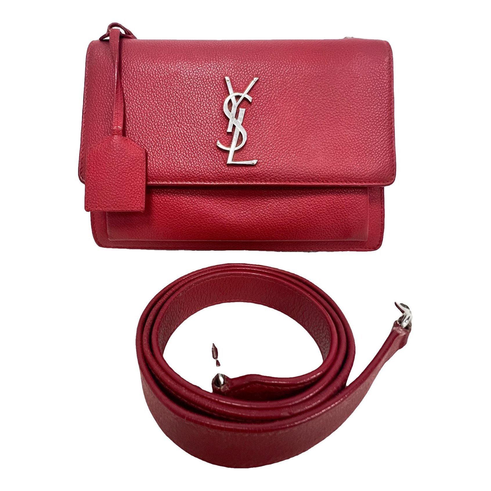 Sunset leather handbag