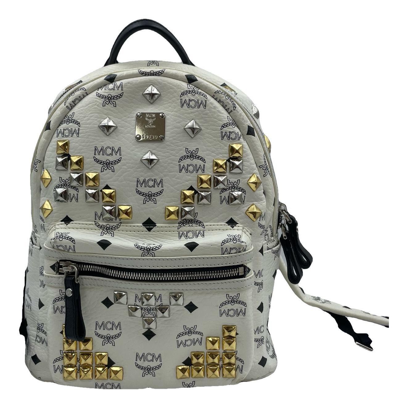 Stark vegan leather backpack