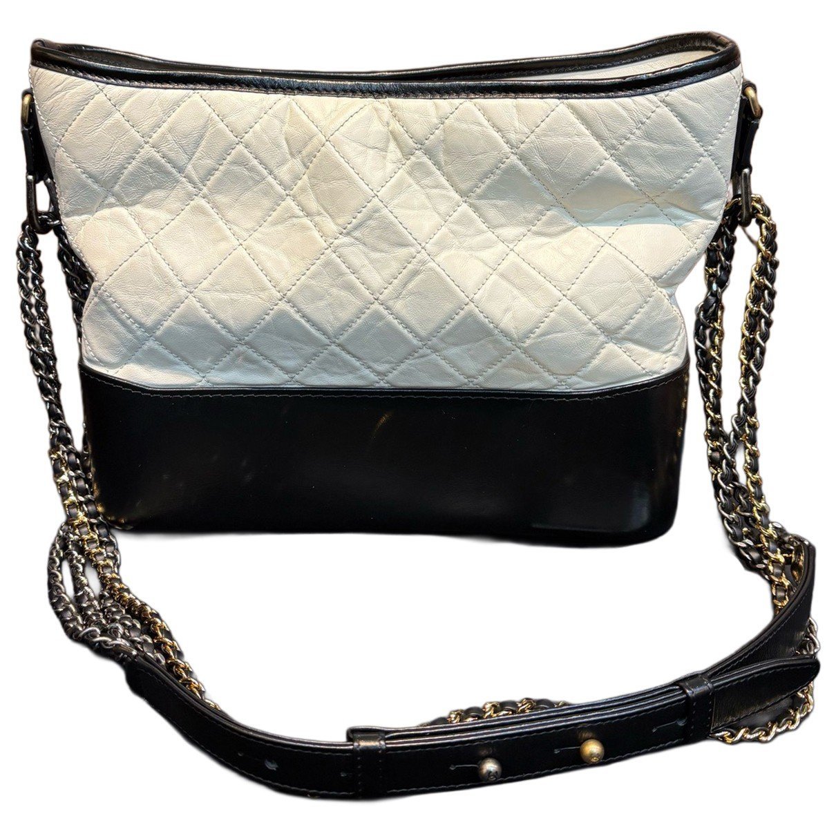 Gabrielle pony-style calfskin handbag