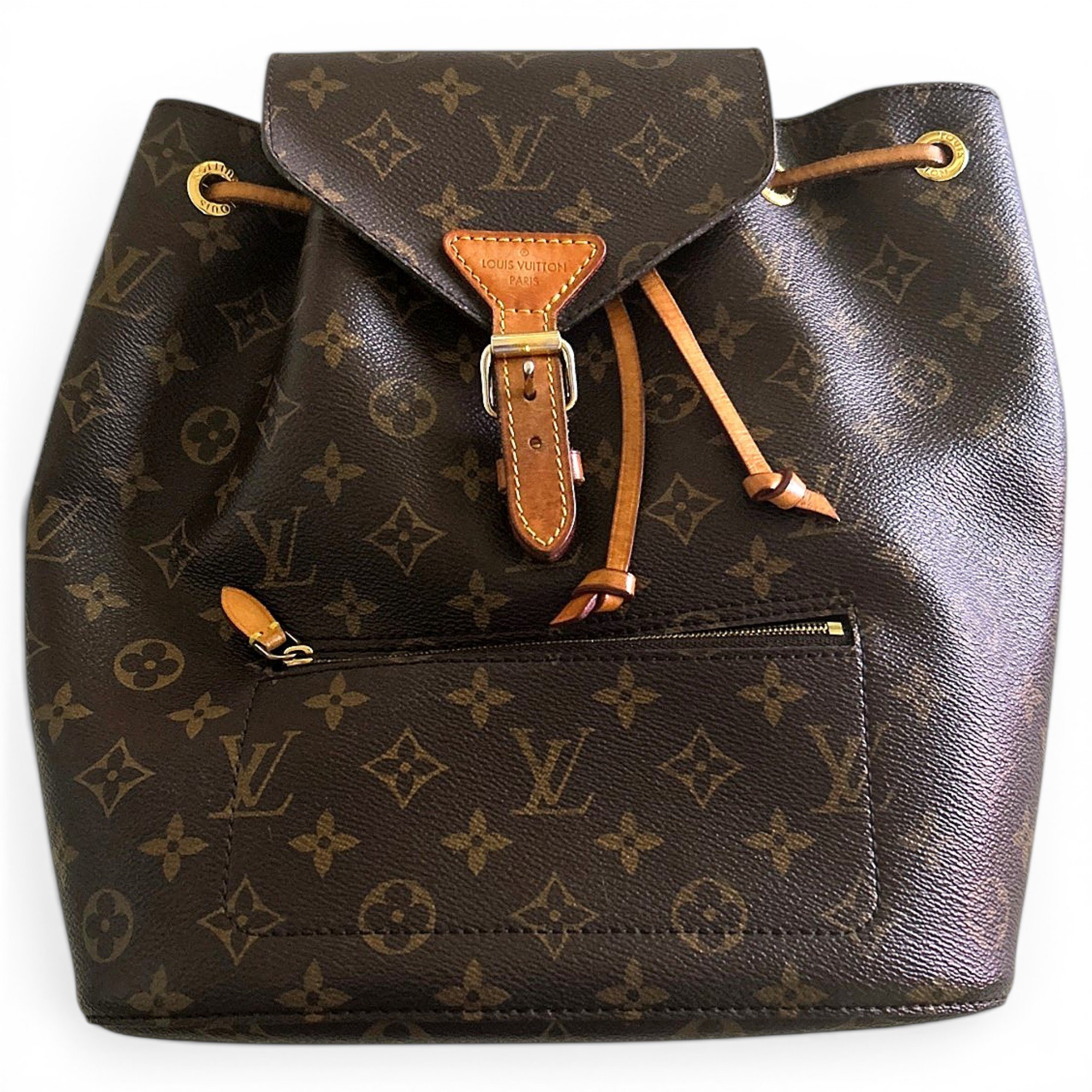 Louis Vuitton Montsouris Vintage leather backpack
