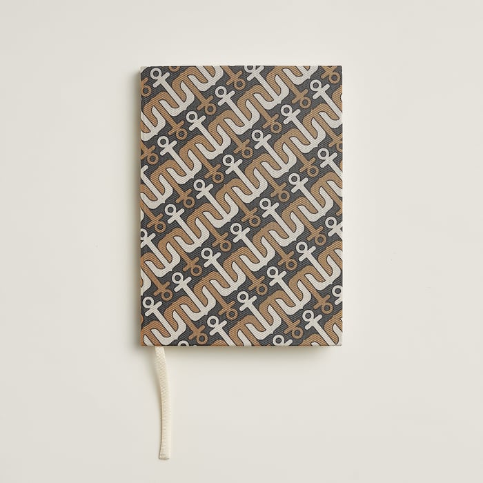 "Ancres" Silk Notebook