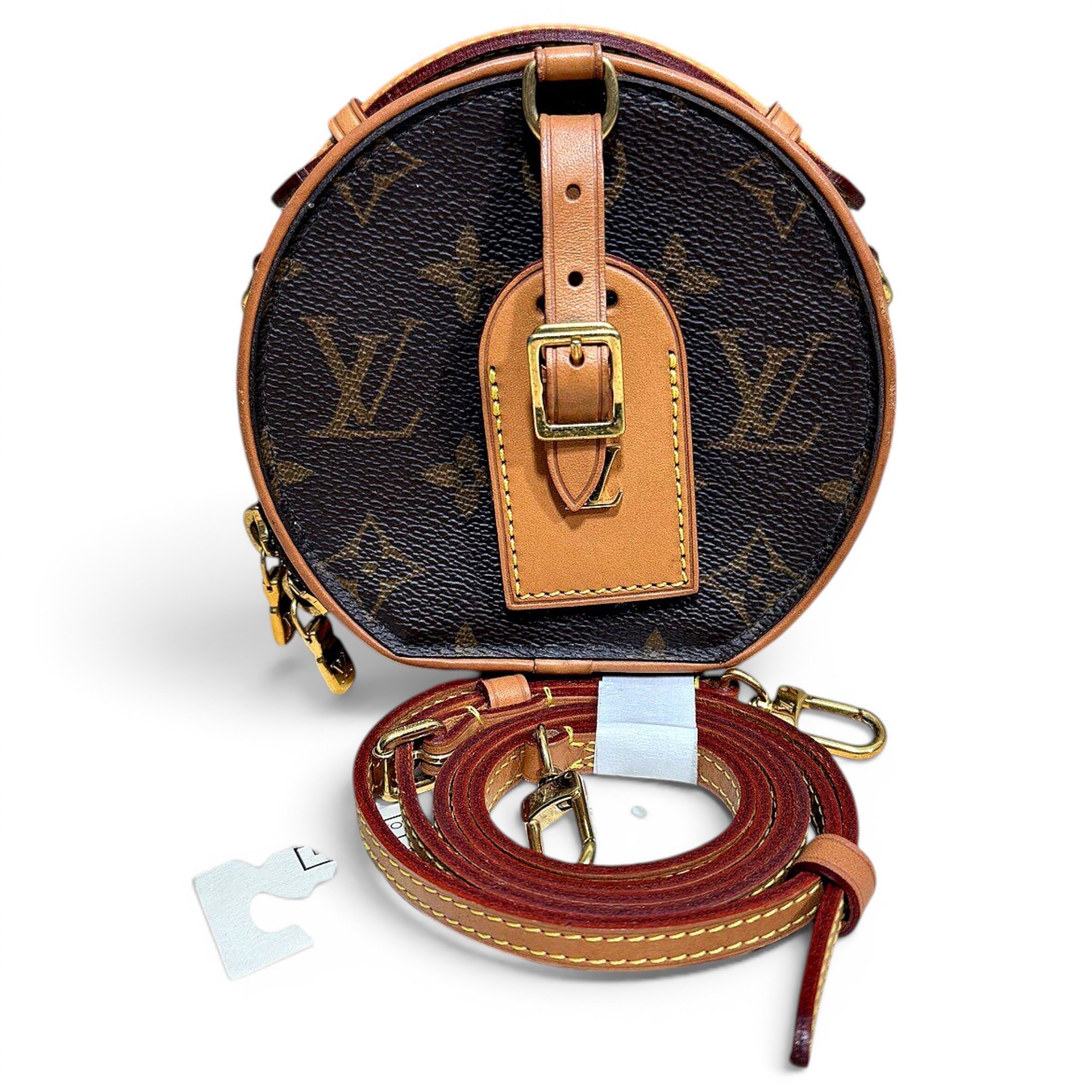 Boîte chapeau souple leather crossbody bag