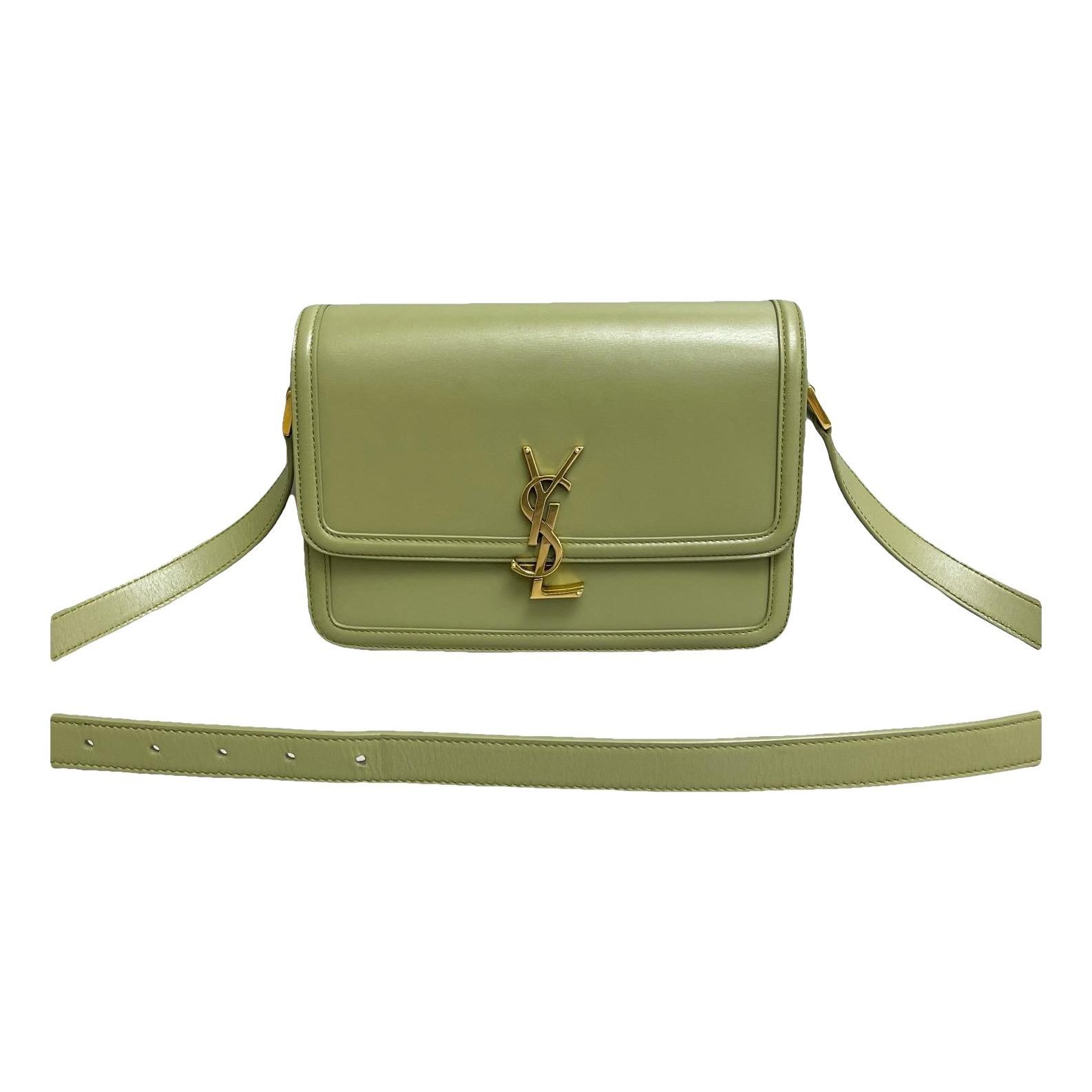 Solférino leather handbag