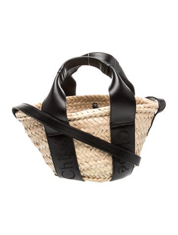 Raffia Bucket Bag