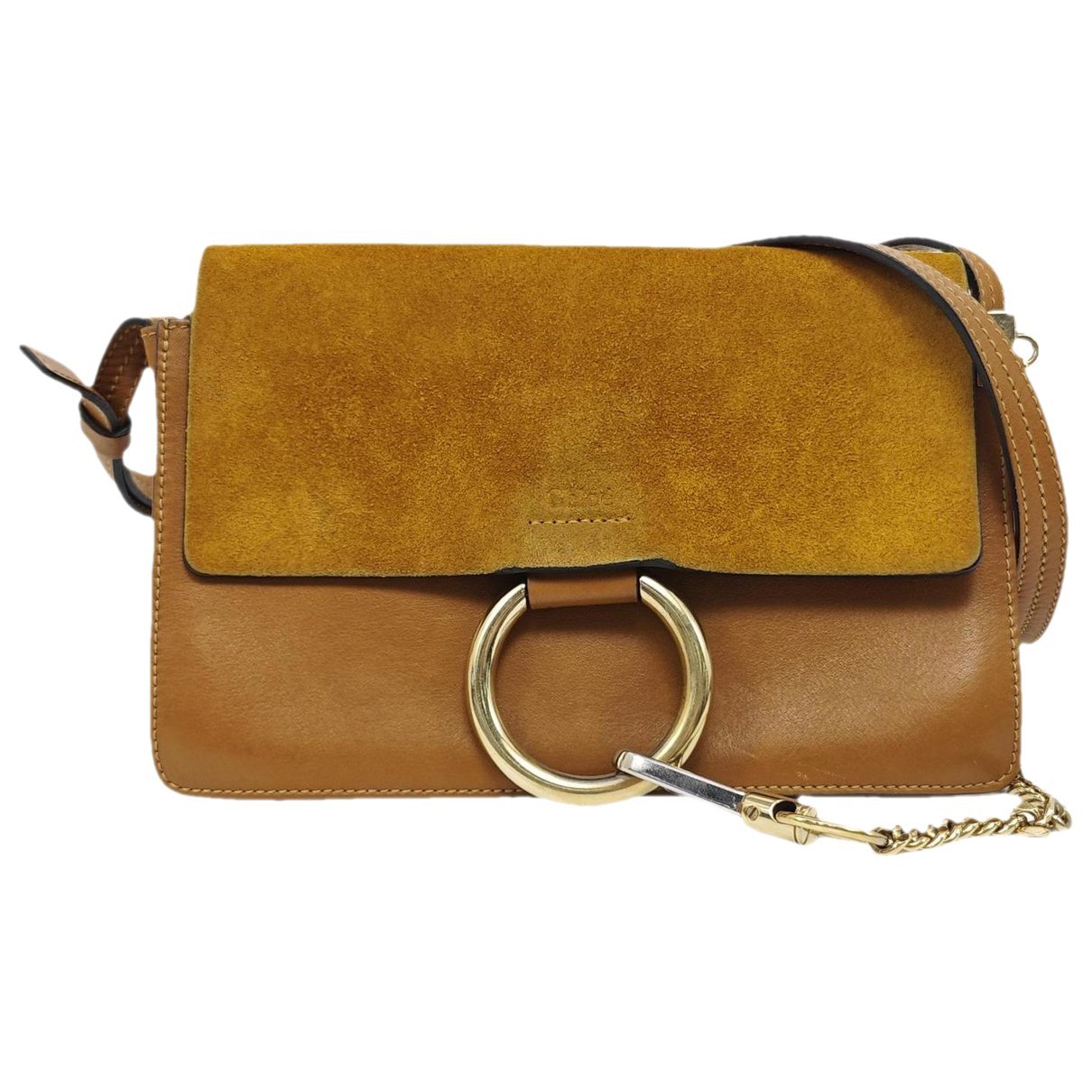 Faye leather crossbody bag