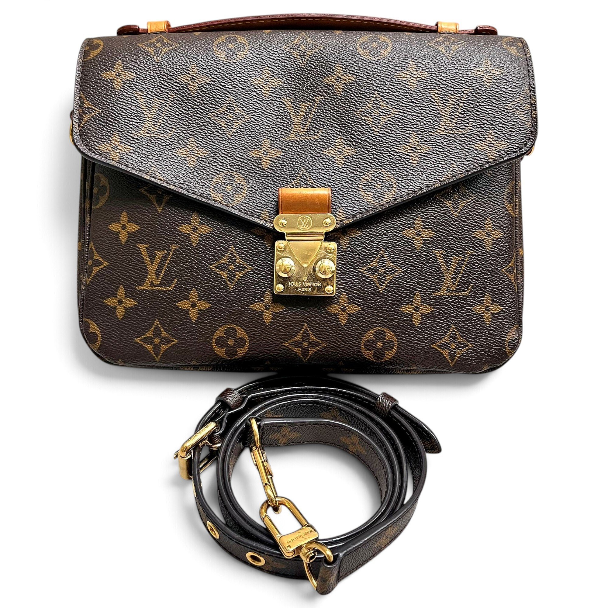 Metis leather handbag