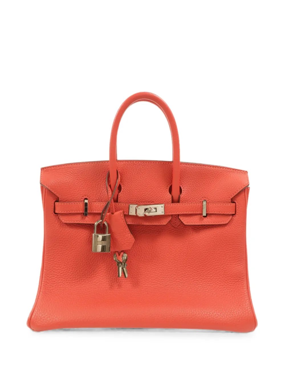Birkin 25 Togo leather handbag