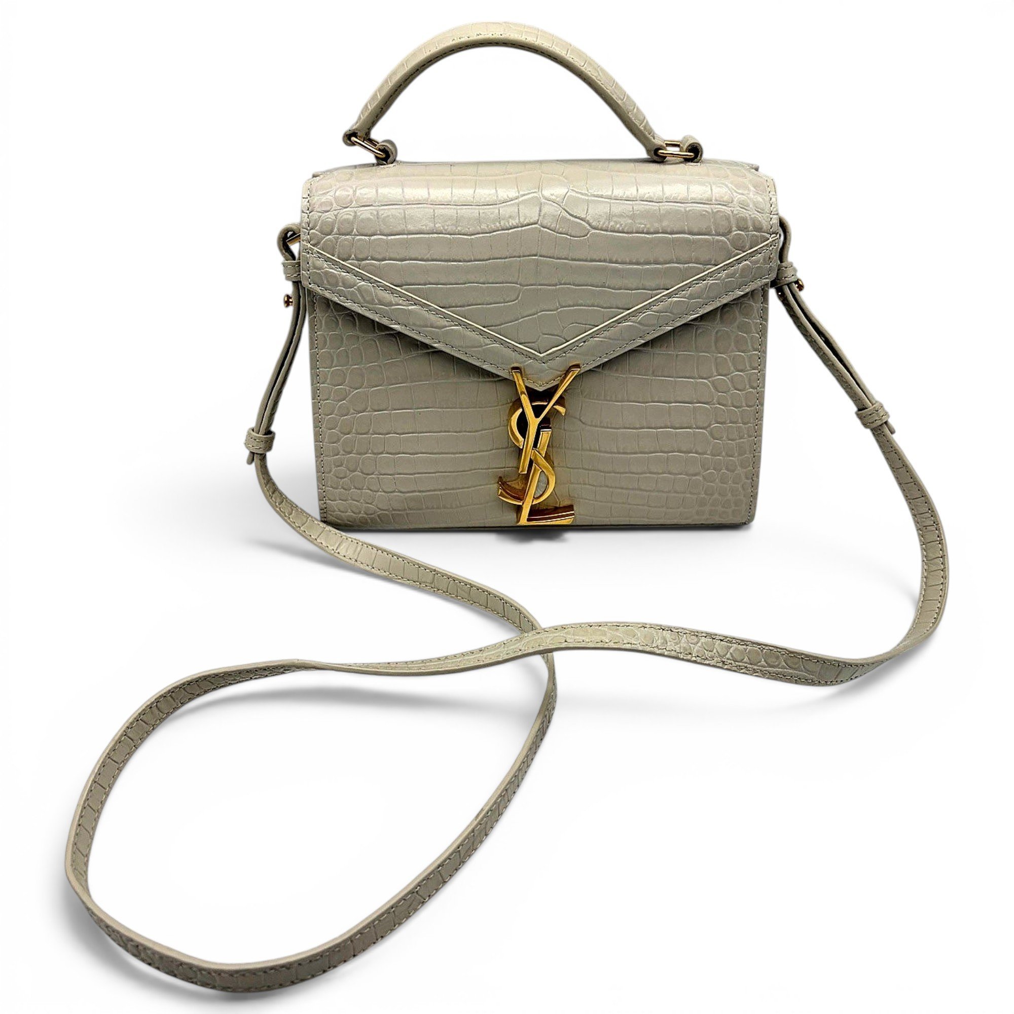 Cassandra Top Handle leather handbag