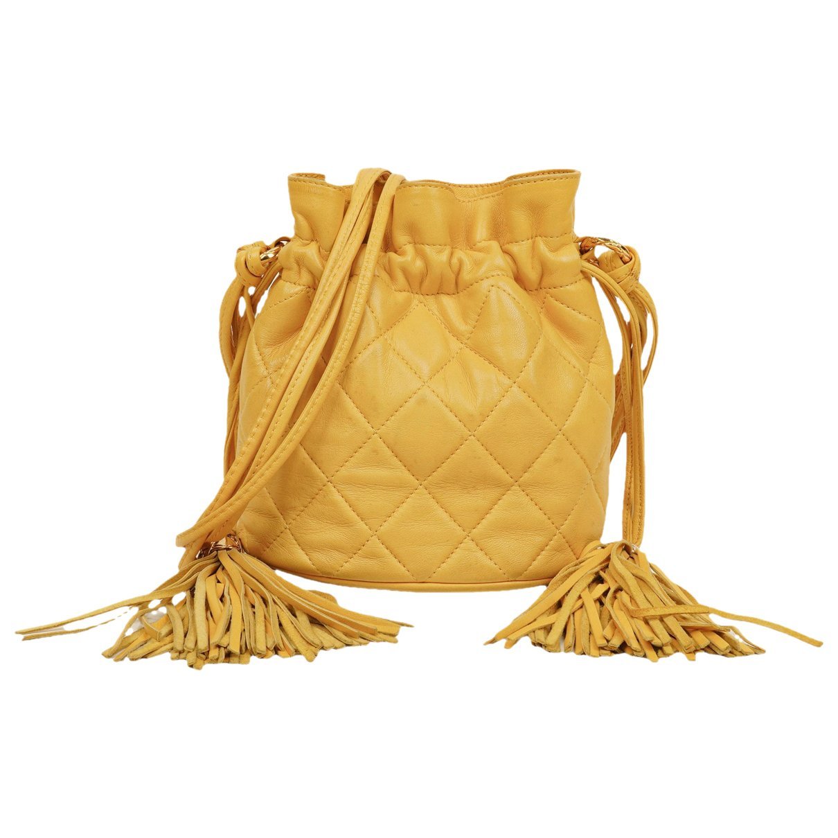 Gabrielle Bucket leather handbag