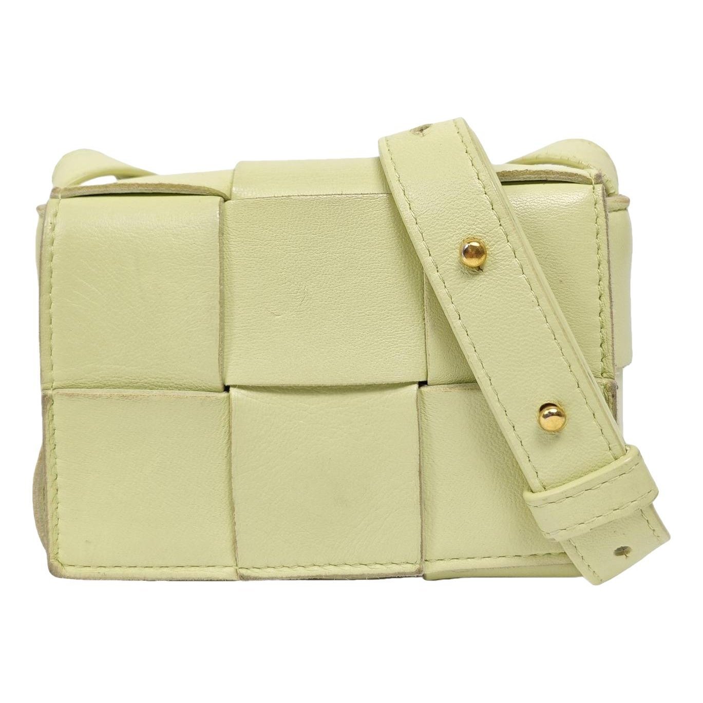 Brick Cassette leather handbag