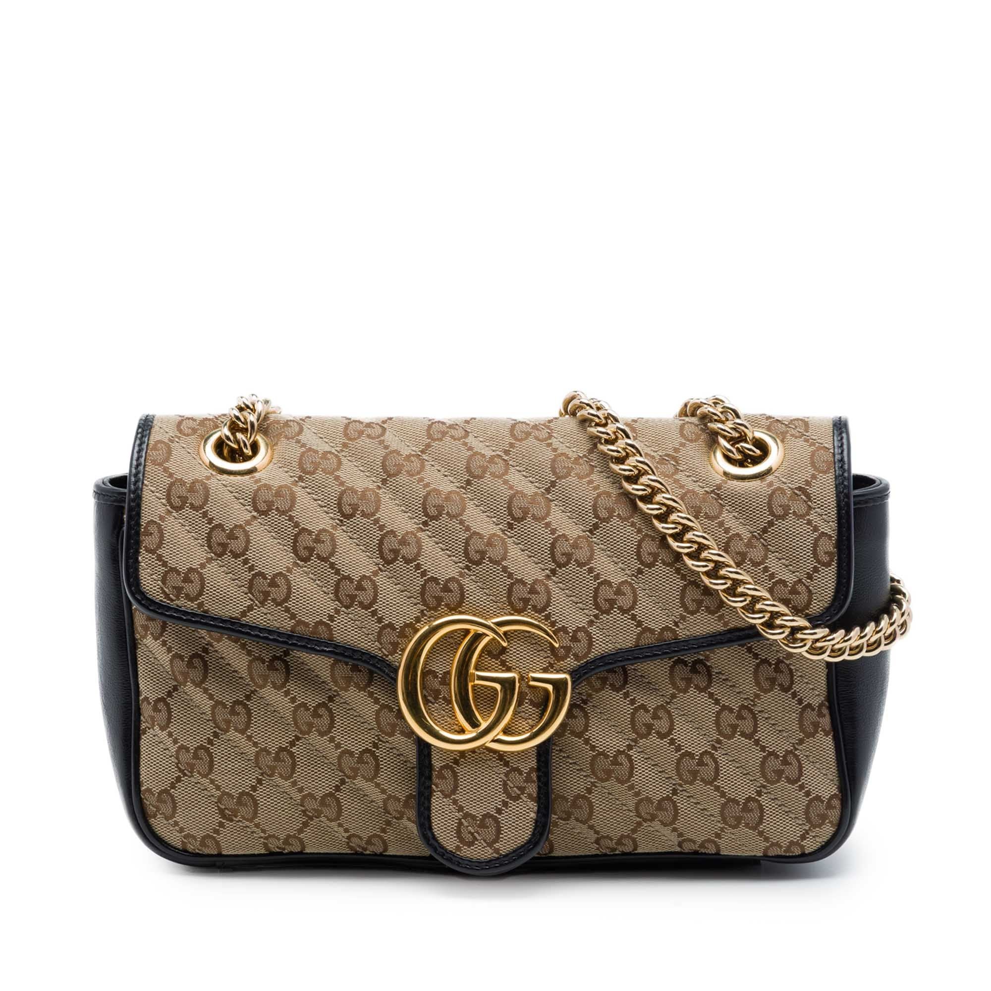 GG Marmont pony-style calfskin handbag