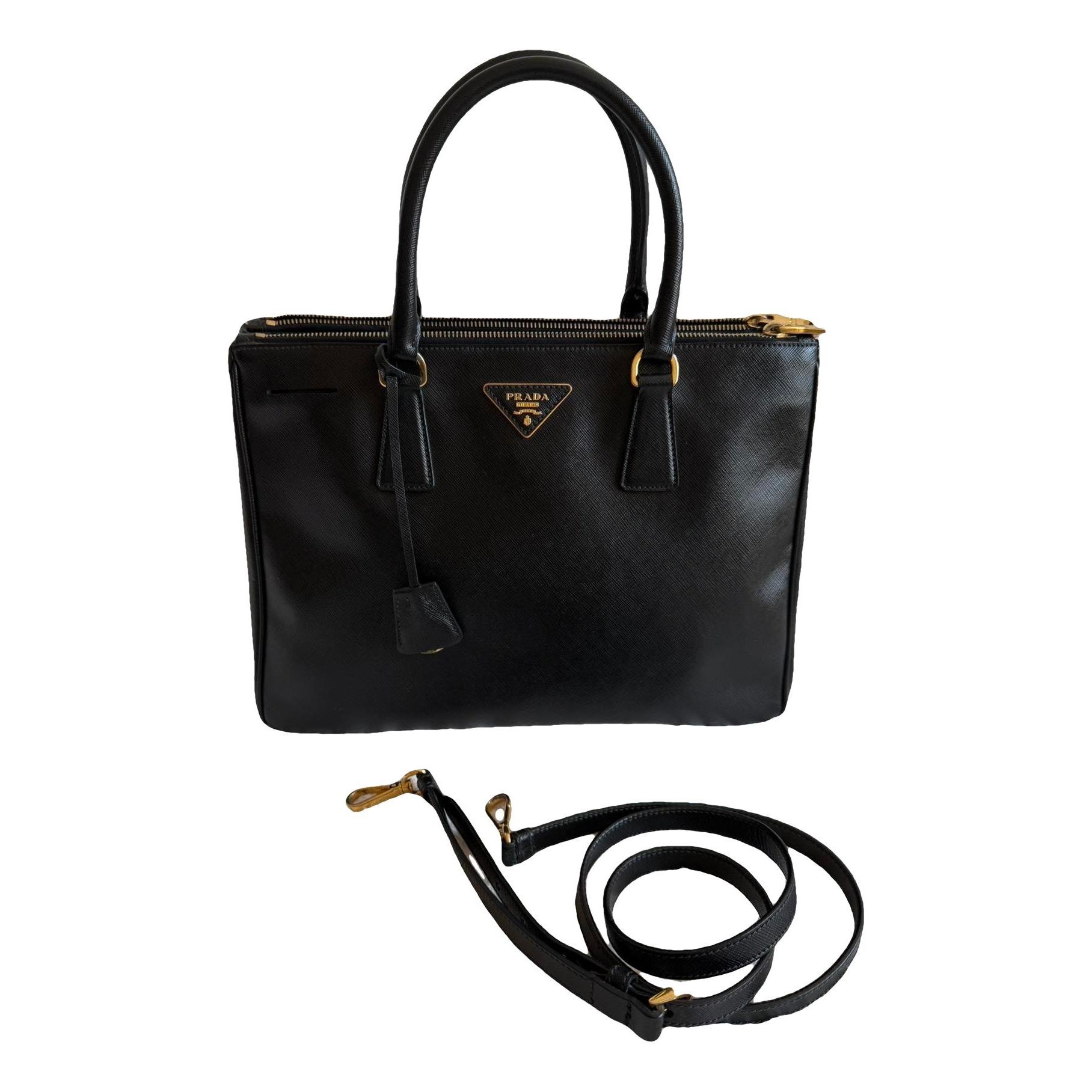 Galleria leather handbag
