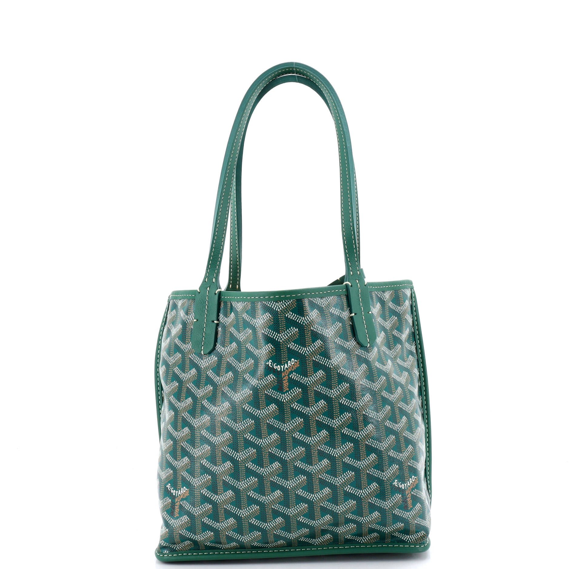Goyard Anjou Reversible Tote Coated Canvas Mini