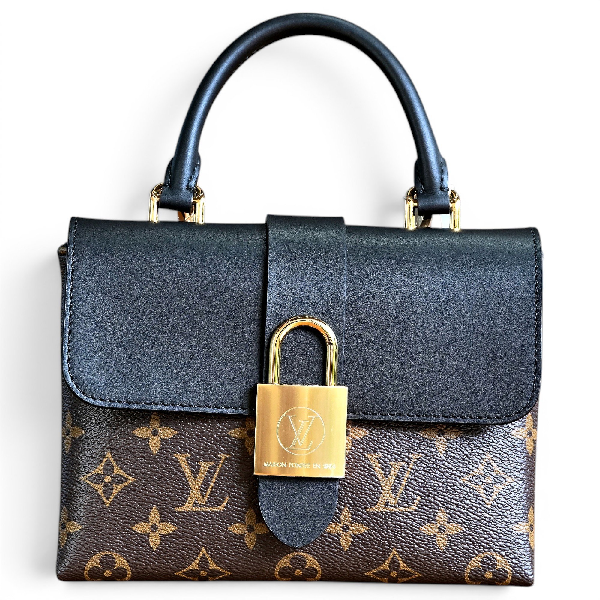 Locky BB leather handbag