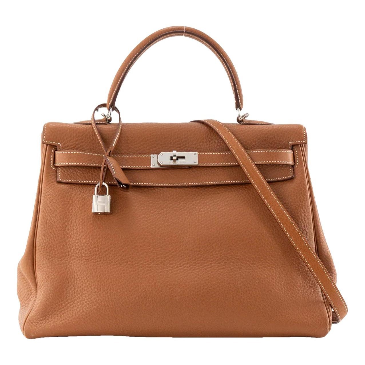 Kelly 35 leather crossbody bag
