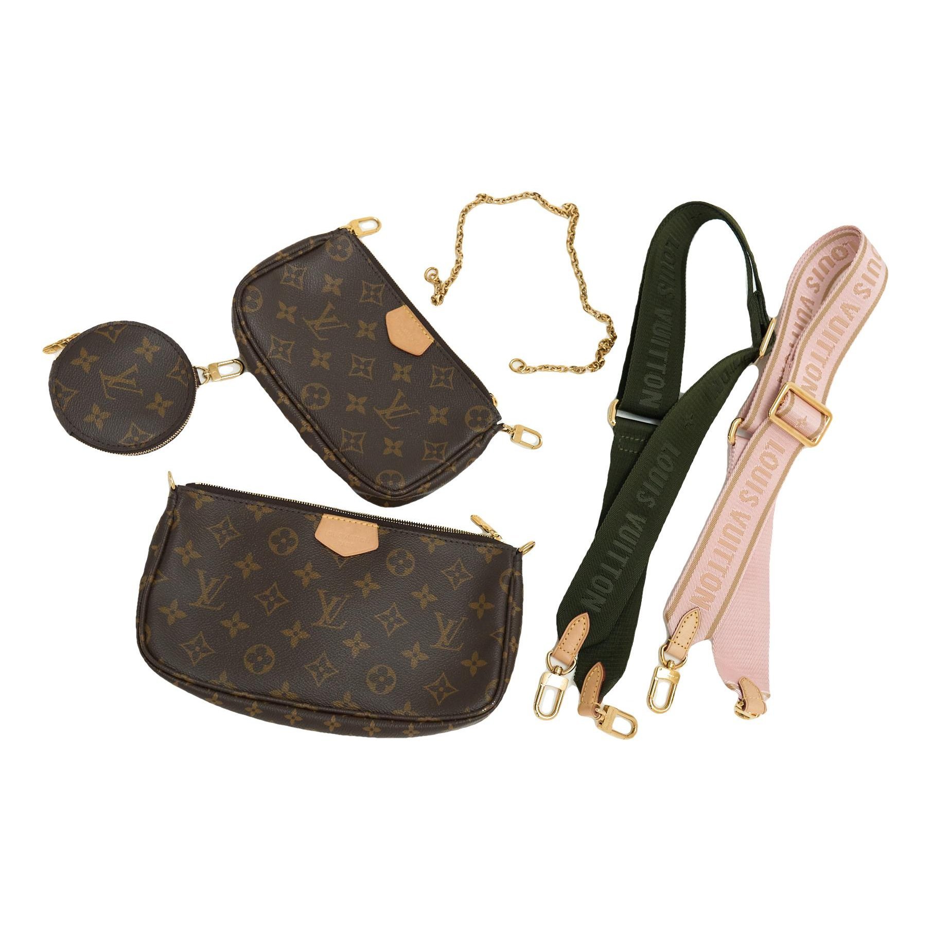 Multi Pochette Accessoires leather handbag