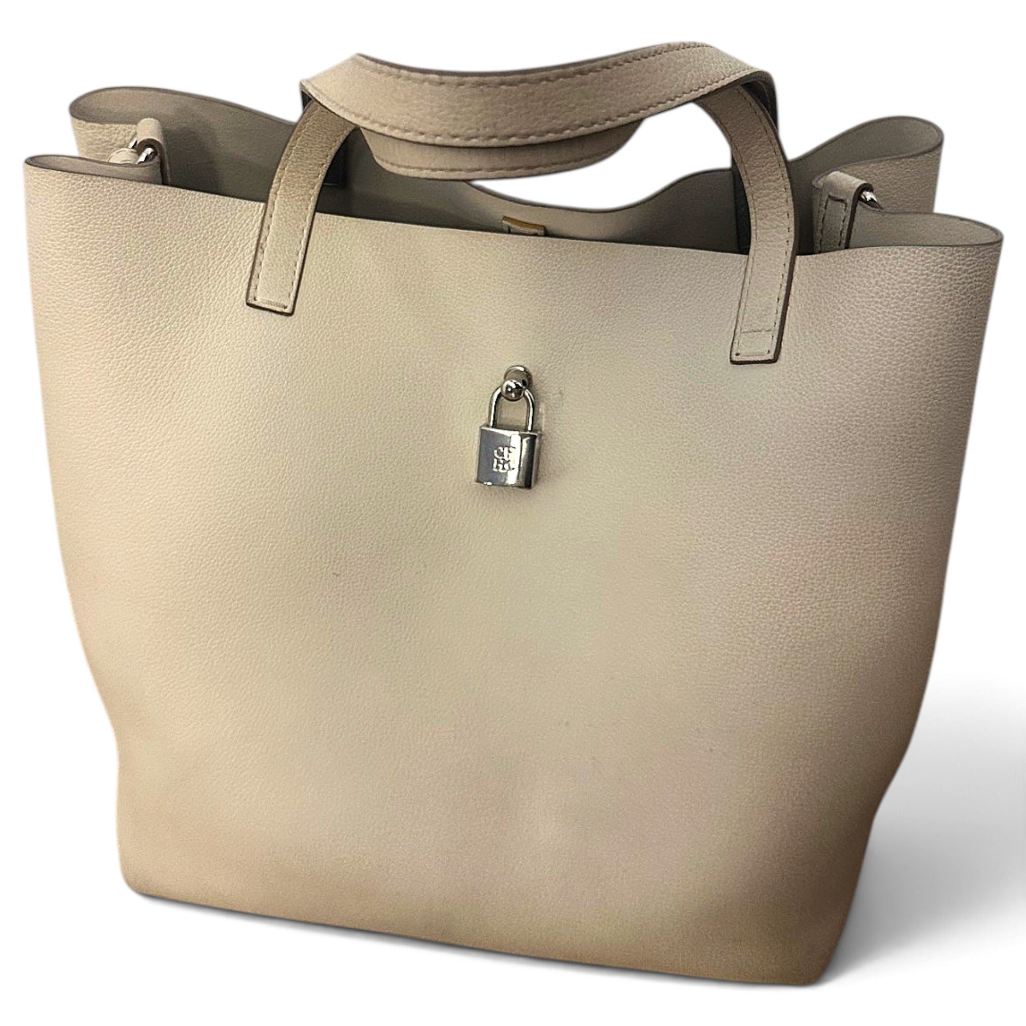 Leather tote