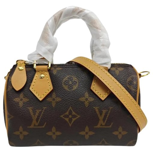Nano Speedy / Mini HL leather handbag
