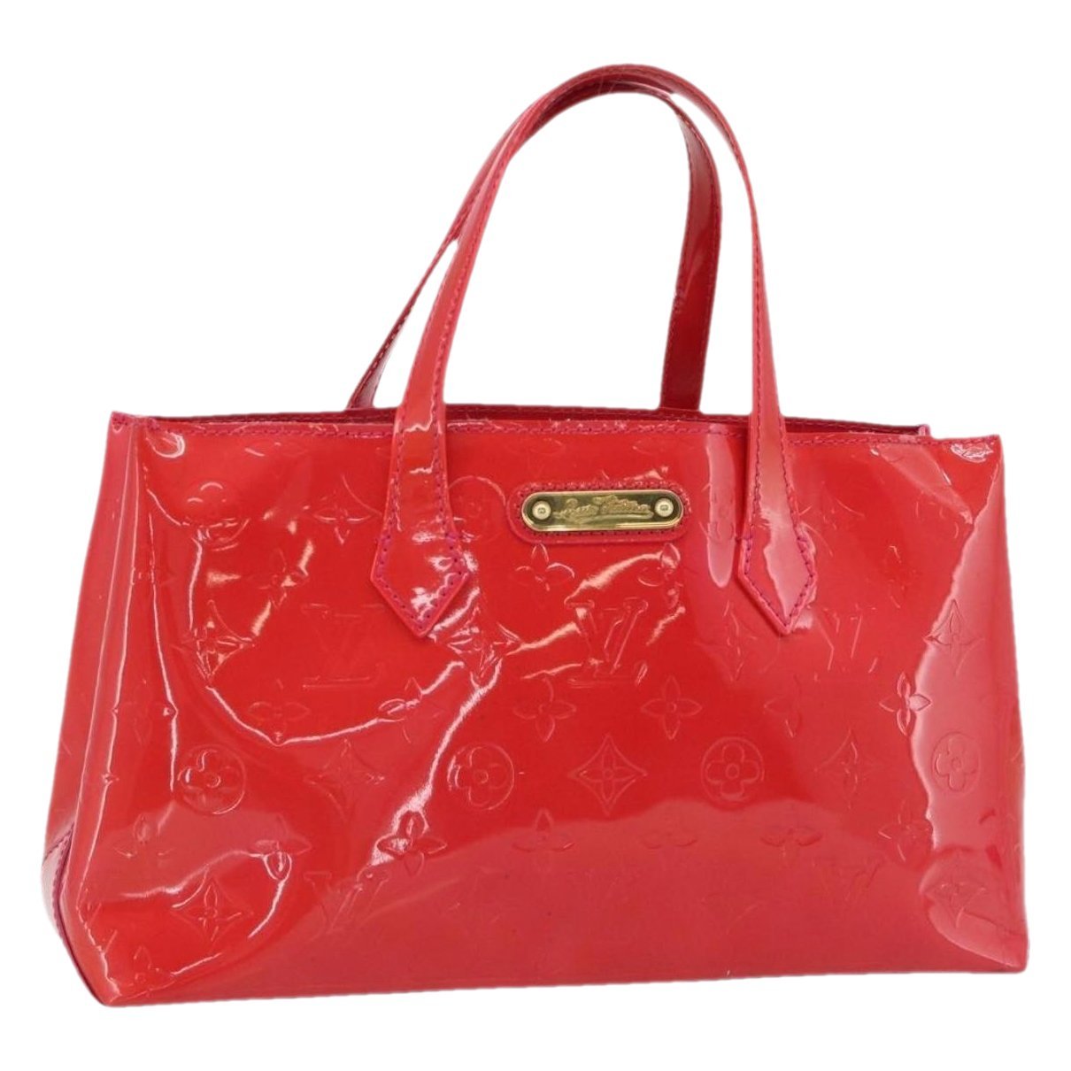 Wilshire patent leather handbag