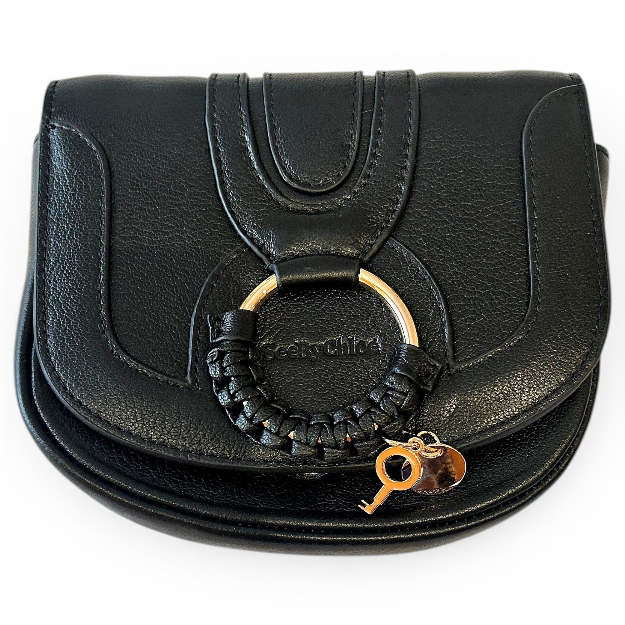 Leather crossbody bag