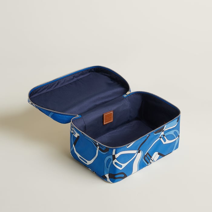 Bleu De France Hermès Travelsilk Mini Travel Cube