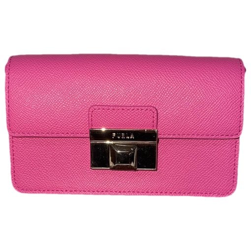 Leather crossbody bag