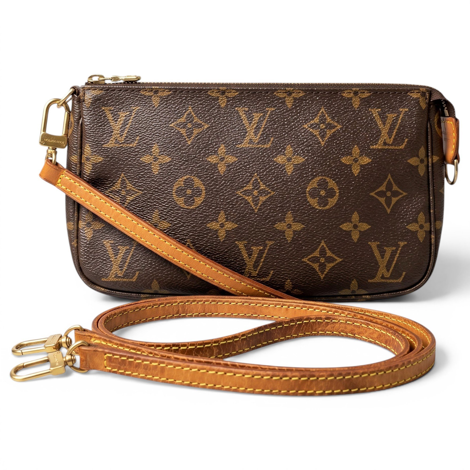 Pochette Accessoire leather handbag