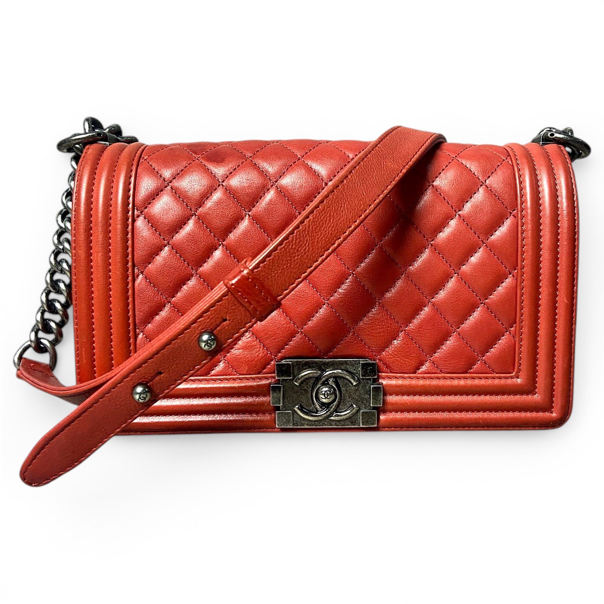Boy leather handbag