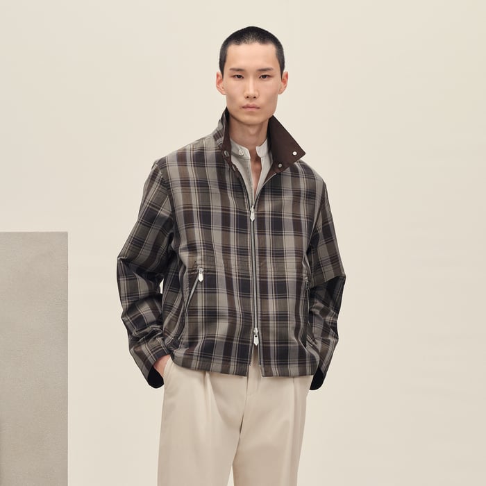 Café Reversible Straight Cut Jacket