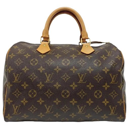 Nano Speedy / Mini HL leather handbag
