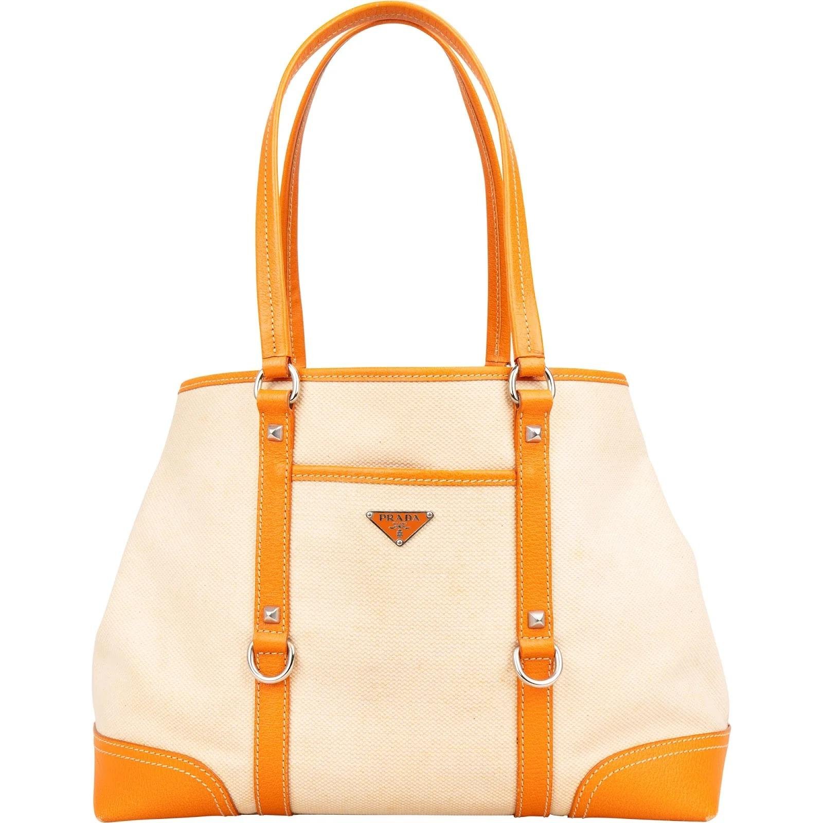 Triangle leather handbag