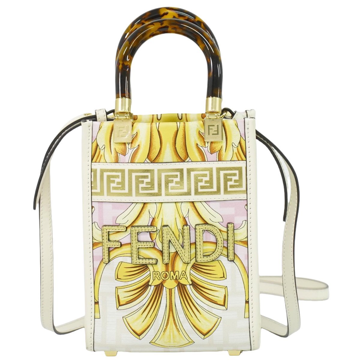 Sunshine leather tote