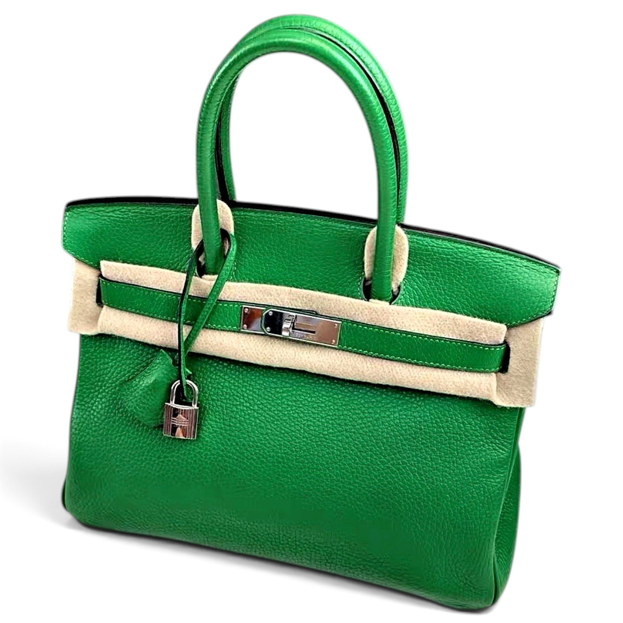 Birkin 30 leather handbag