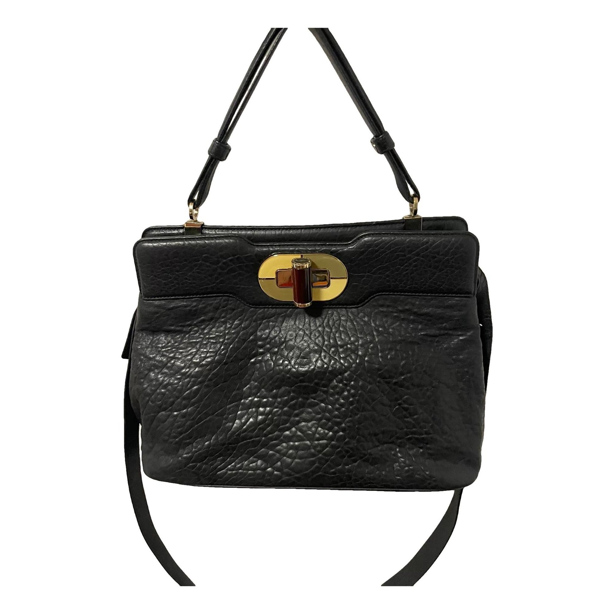 Isabella Rossellini leather handbag