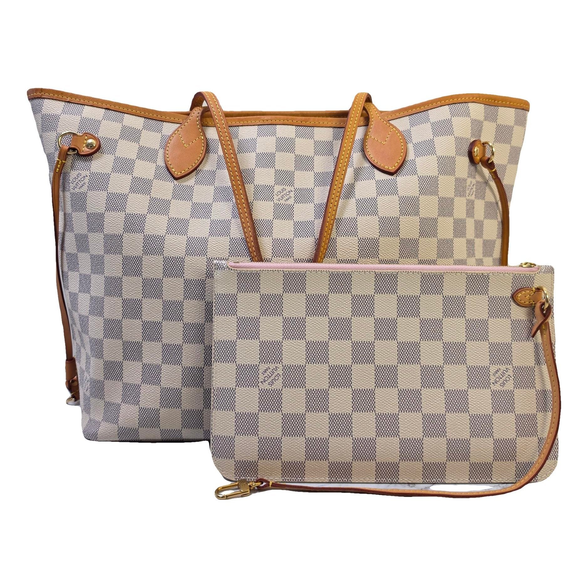 Neverfull leather tote