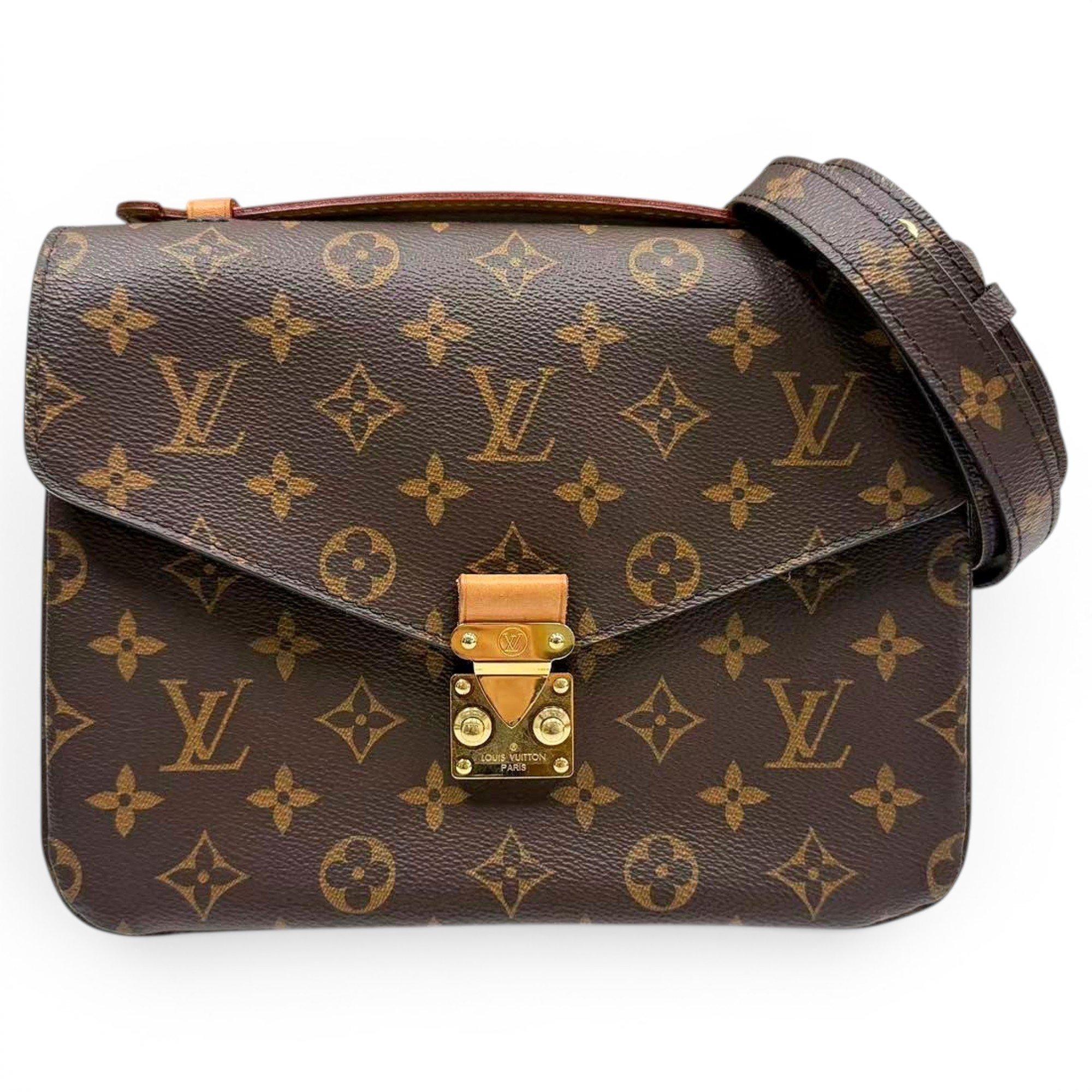 Metis leather crossbody bag