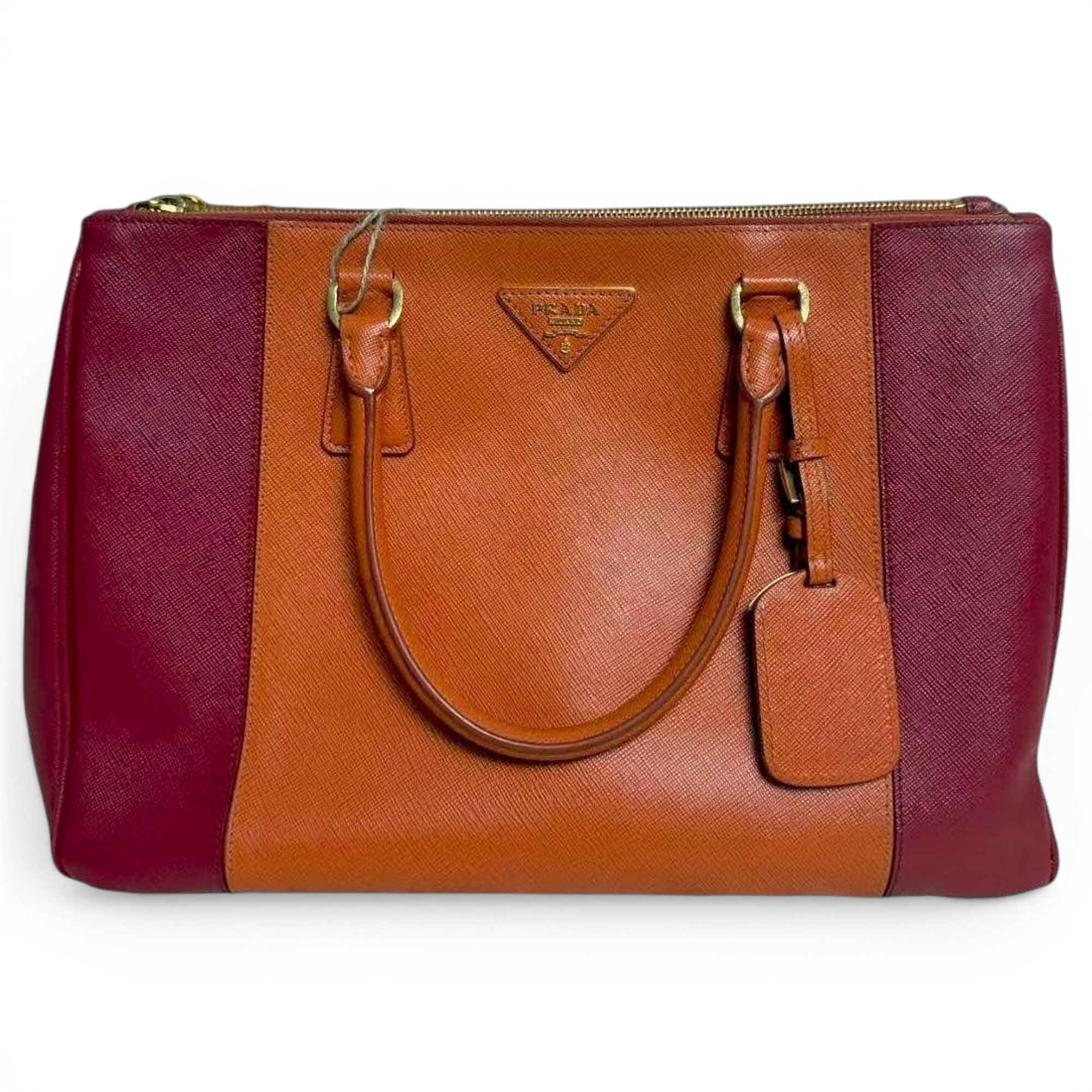 Galleria leather handbag