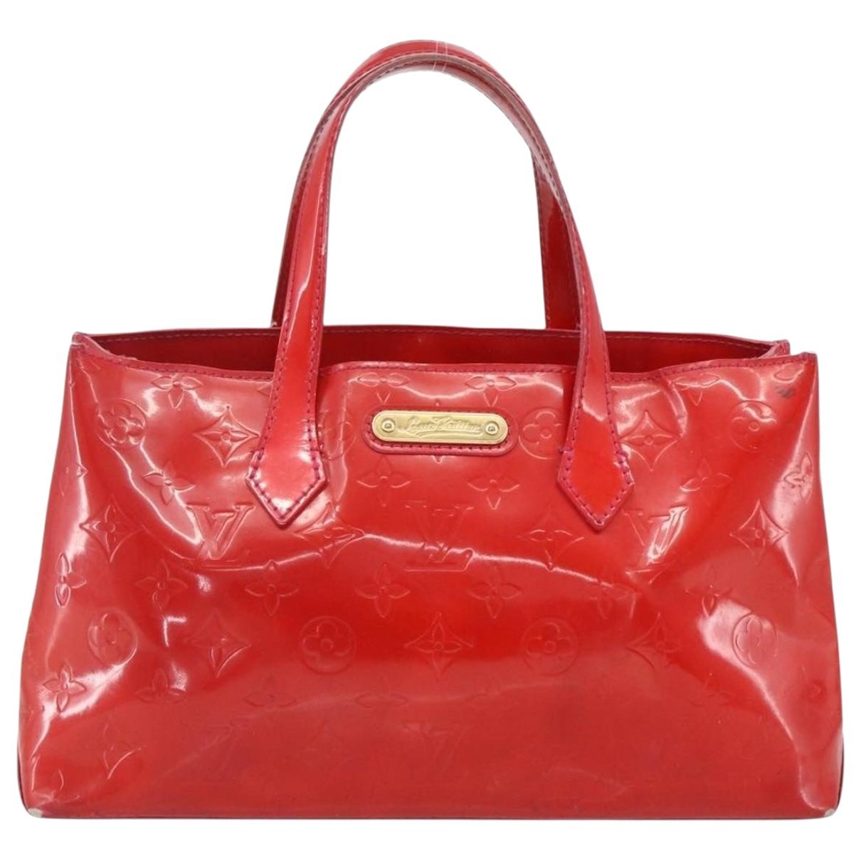 Wilshire patent leather handbag