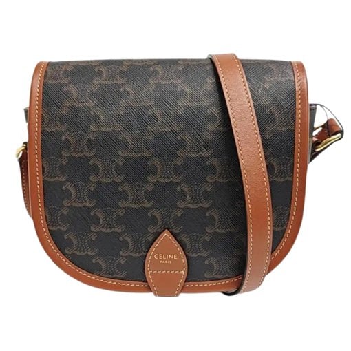 Folco leather crossbody bag
