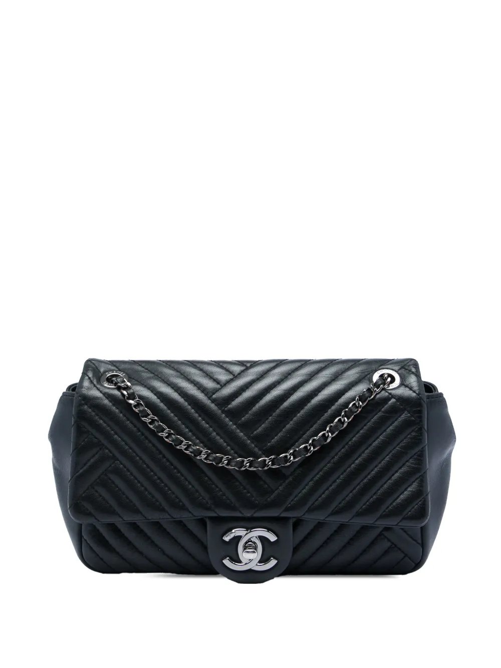 2015-2016 Small Lambskin CC Crossing Flap shoulder bag
