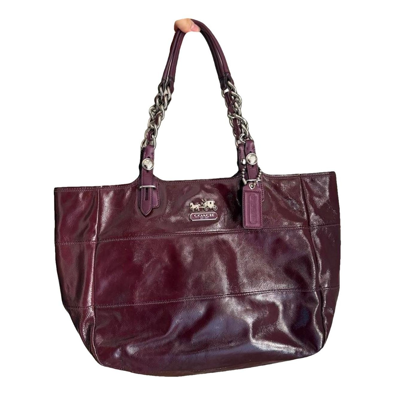 Leather handbag