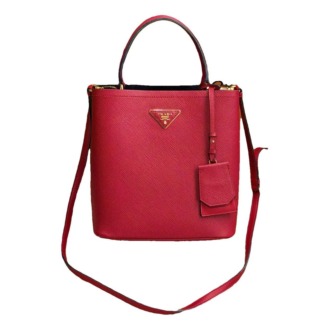 Panier leather handbag