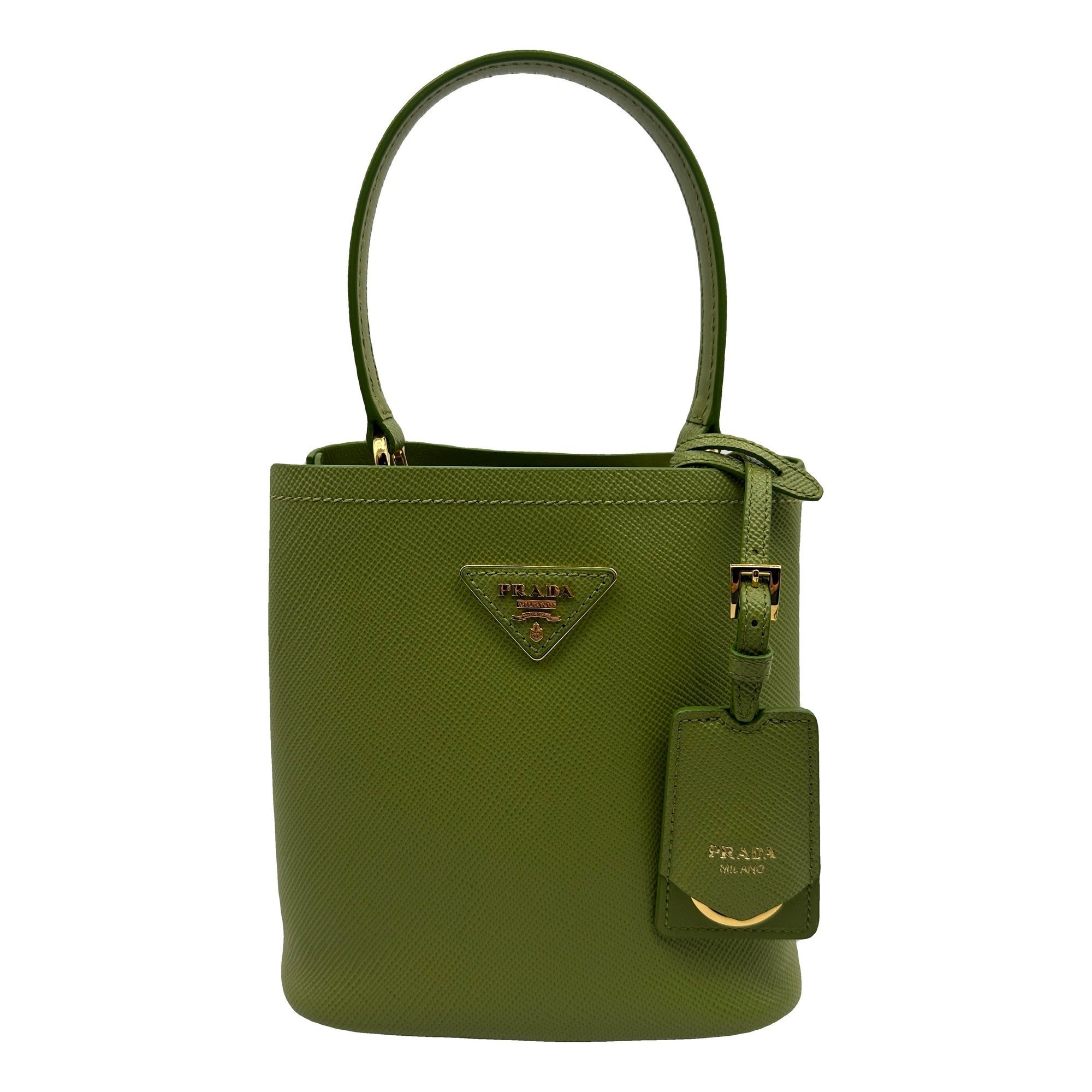 Panier leather handbag