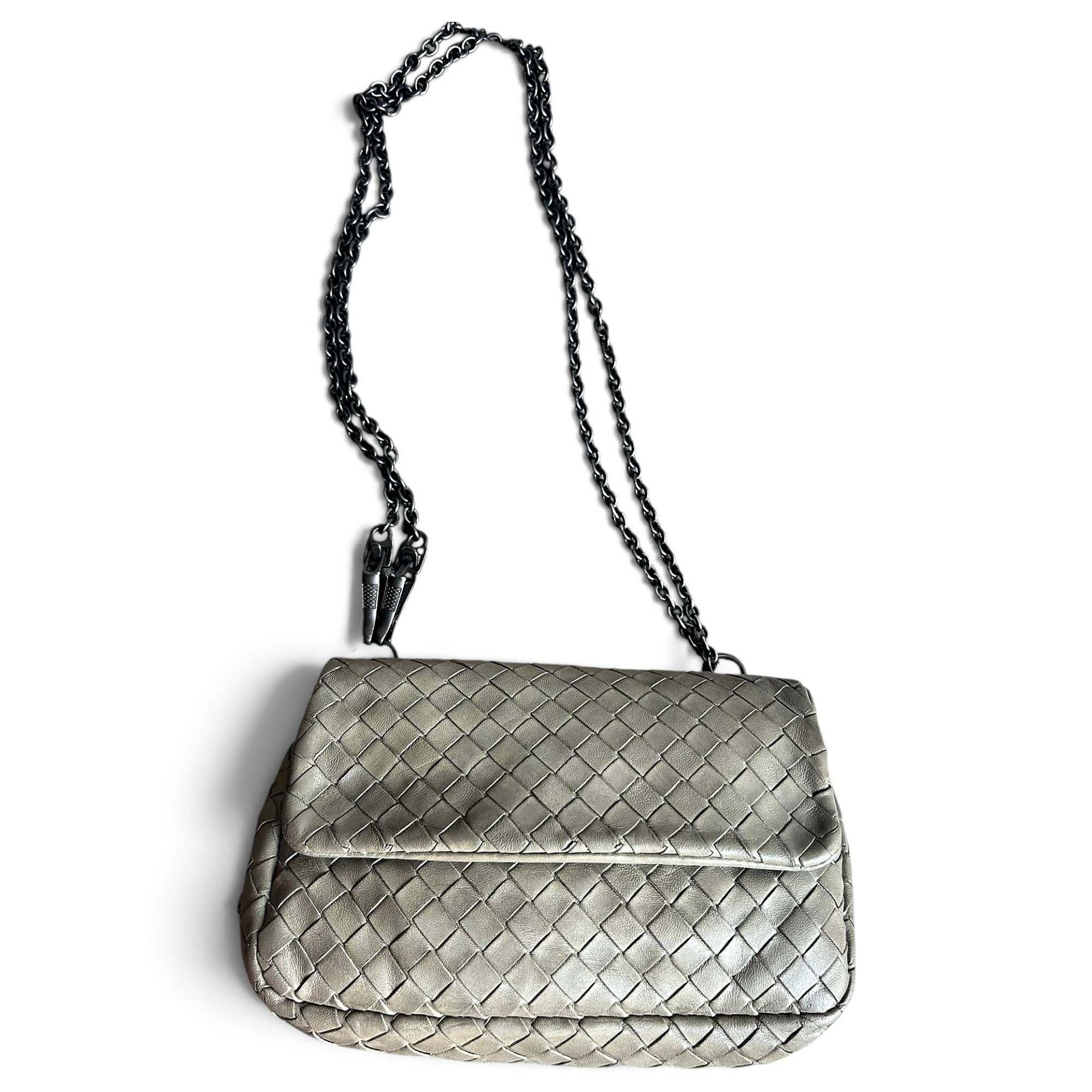 Olimpia leather crossbody bag